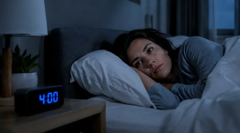 Réveil nocturne 4 heures du matin causes
